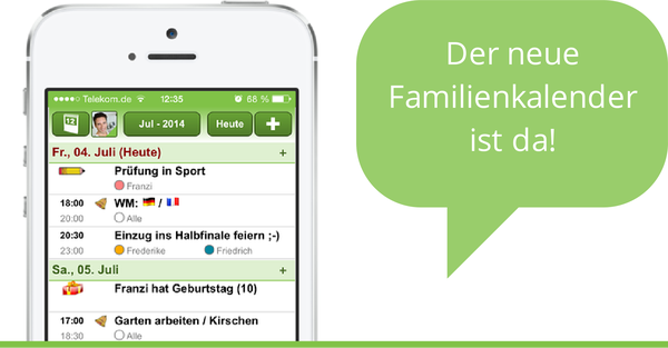 Familienkalender App